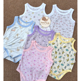 Body sát nách chất liệu cotton thông hơi mềm mát cho bé