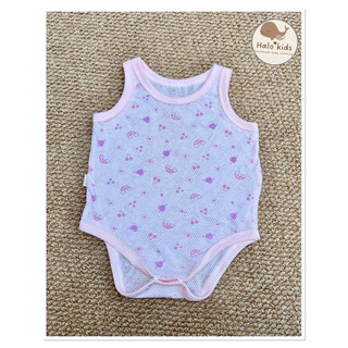 Body sát nách chất liệu cotton thông hơi mềm mát cho bé