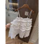 Đầm 2 dây babydoll bèo tầng chân ren kim anh bùi