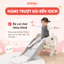 Cầu Trượt Cho Bé Trong Nhà, Ngoài Trời Hình Hươu Có Kèm Vòng Bóng Rổ Và Bóng Rổ Mẫu Mới 2026 - KS04