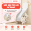 Cầu Trượt Cho Bé Trong Nhà, Ngoài Trời Hình Hươu Có Kèm Vòng Bóng Rổ Và Bóng Rổ Mẫu Mới 2026 - KS04
