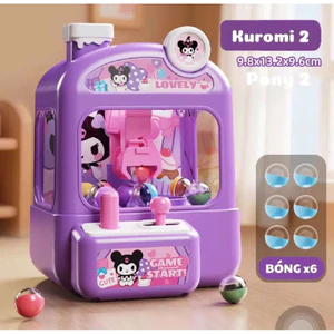 máy gắp bóng mini thu nhỏ đồ chơi cho bé