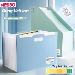 Túi Đựng Tài Liệu A4 Nhiều Ngăn File Văn Phòng Phẩm Cho Học Sinh, Chống Nước Bền Đẹp, Chất Liệu Nhựa PP Cao Cấp