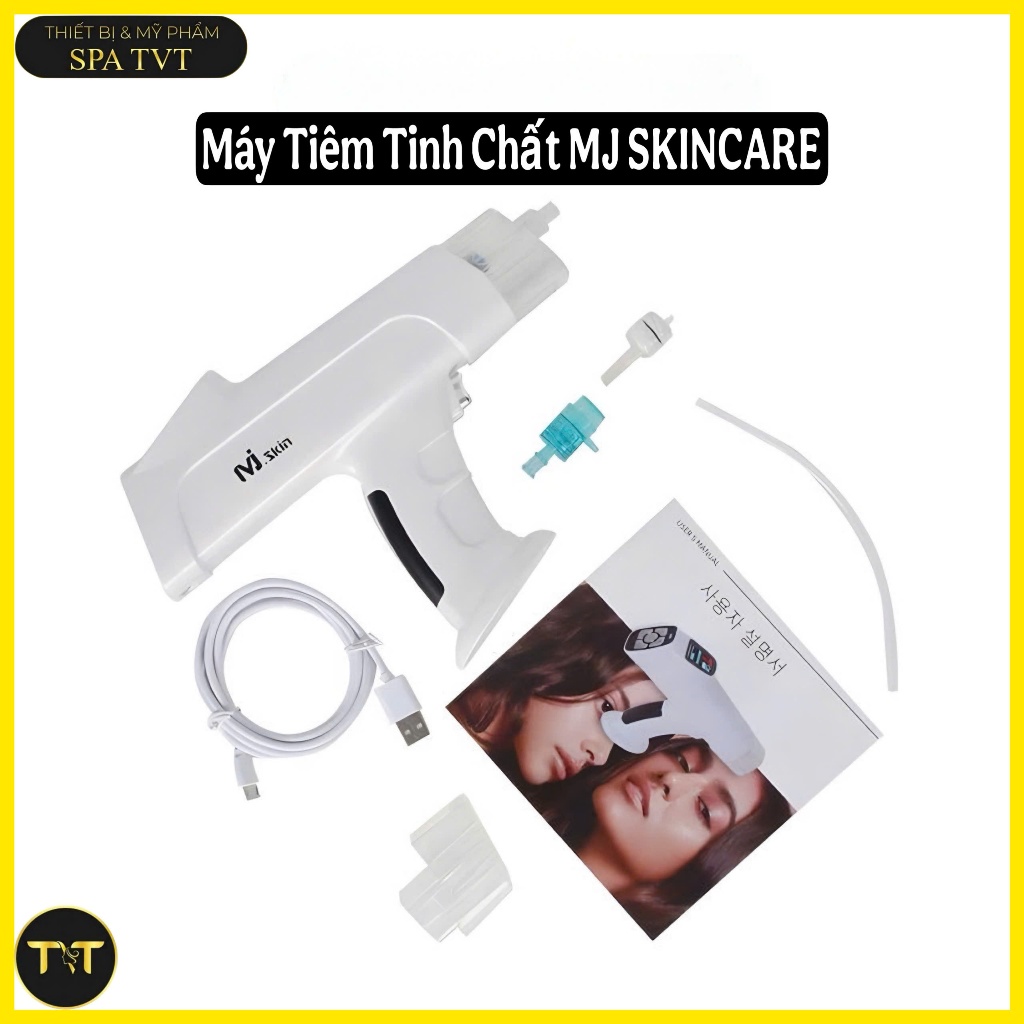 Máy Tiêm MJ Chuyên Spa, Điều Chỉnh Tốc Độ Và Lực Hút, Hỗ Trợ Đưa Dưỡng Chất Chính Xác
