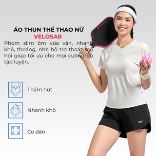 Áo Thể Thao Nữ Velosar RTS-20088 Đa Năng Thoải Mái, Thấm Hút, Nhanh Khô