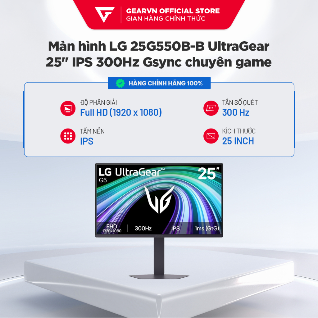 Màn hình LG 25G550B-B UltraGear