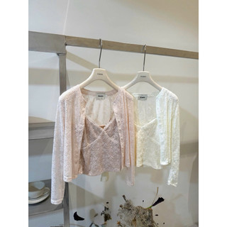 •𝙆𝙞𝙣𝙜𝙨𝙝𝙤𝙥𝙗𝙚𝙖𝙪𝙩𝙮•Set Áo Ren Bra 2Món Baby L1