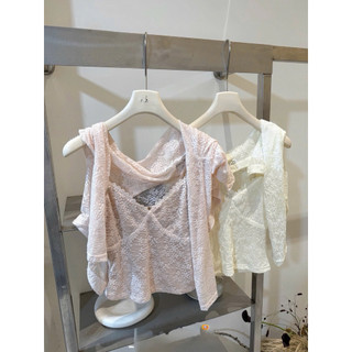•𝙆𝙞𝙣𝙜𝙨𝙝𝙤𝙥𝙗𝙚𝙖𝙪𝙩𝙮•Set Áo Ren Bra 2Món Baby L1