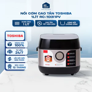 RC-10IX1PV - Nồi Cơm Cao Tần Toshiba 1 Lít RC-10IX1PV - Hàng Chính Hãng, Mới 100%