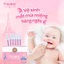 Combo 3 hộp Fysoline hồng 40 ống x 5ml - Nước muối sinh lý vệ sinh mắt mũi miệng cho trẻ sơ sinh