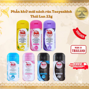 Phấn khử mùi nách rùa Taoyeablok Thái Lan 22g giúp khử mùi và giảm thâm - SHOP DẦU DOKRAK