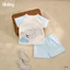 Bộ quần áo cộc tay cho bé hình cún Puppy đáng yêu, chất cotton mềm mịn thoáng mát [0048]