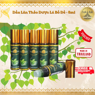 [CHÍNH HÃNG] Dầu Lăn Thảo Dược Lá Bồ Đề - 8ml - SHOP DẦU DOKRAK