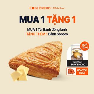[Hỏa tốc HCM] Bánh Đông Lạnh Ngàn Lớp Nhân Custard 75gr - Túi 4 bánh/ 20 bánh Cobi Bread HSD 12 Tháng