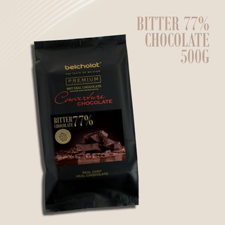Socola Đen Couverture Belcholat Bitter 77% Cacao Đắng đậm ít ngọt Làm Bánh Ganache Bonbon Chocolate
