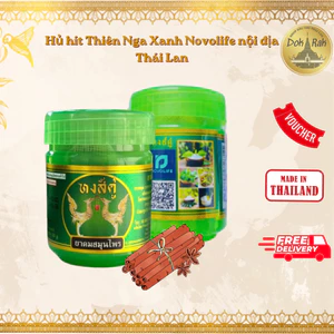 Hủ hít Thiên Nga Xanh Novolife nội địa Thái Lan - SHOP DẦU DOKRAK