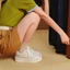 FOXERCHIC Giày Thể Thao Nữ Giày Nữ Đế Mềm Sneaker Nữ Chống Trượt Chiều Cao Gót 5cm Sneakers