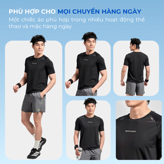 Áo Thun Nam Thể Thao Velosar RTS-60087 Đa Năng Thoải Mái, Thấm Hút, Nhanh Khô
