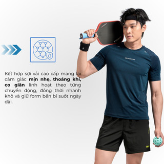Áo Thun Nam Thể Thao Velosar RTS-60087 Đa Năng Thoải Mái, Thấm Hút, Nhanh Khô