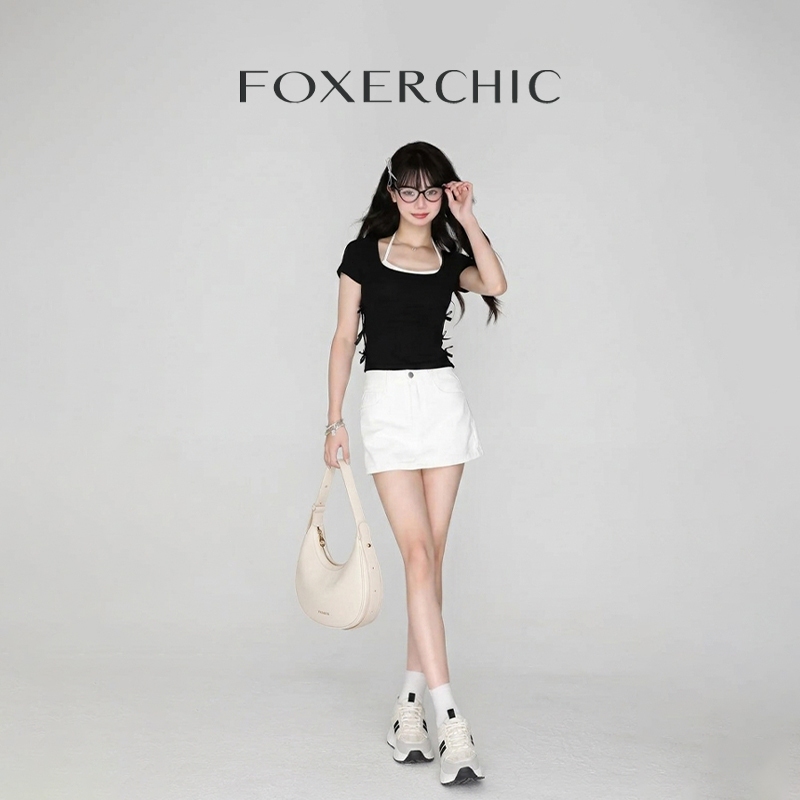 FOXERCIC Giày Thể Thao Nữ Giày Nữ Giày Thể Thao Đế Dày Giày Nữ Đế Mềm Tăng 5cm Bao đựng quà kèm theo