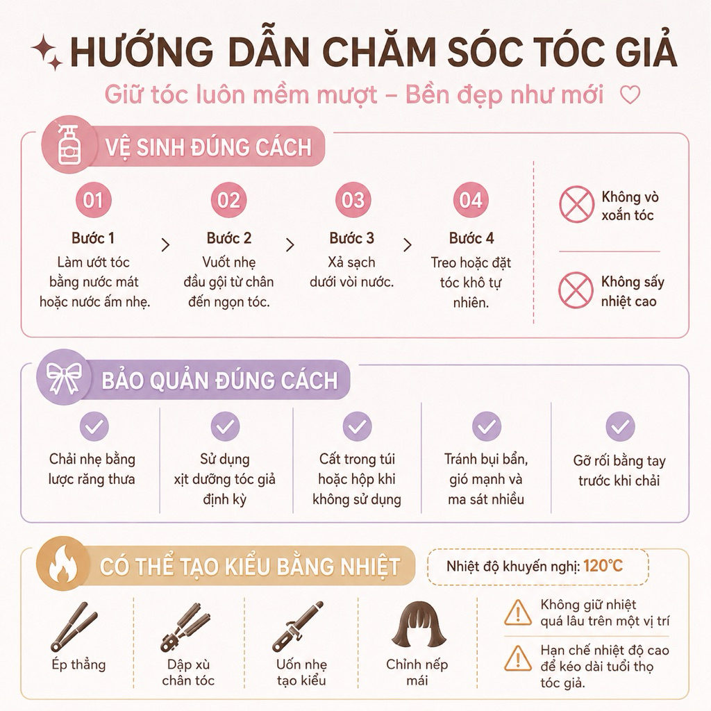 [TOP BÁN CHẠY] TÓC GIẢ KẸP PHỒNG TÓC/ PHÍM PHỒNG MINI ĐIỆU ĐÀ CHẤT TÓC CHỊU NHIỆT CỰC TỐT
