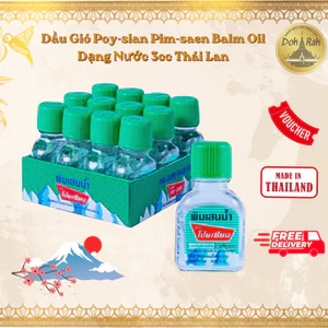 Dầu Gió Poy-sian Pim-saen Balm Oil Dạng Nước 3cc Thái Lan - SHOP DẦU DOKRAK