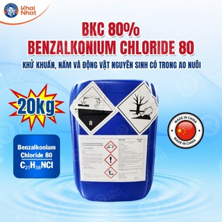 BKC 80% (20kg/can) - Benzalkonium Chloride 80 - Khử khuẩn, nấm và động vật nguyên sinh
