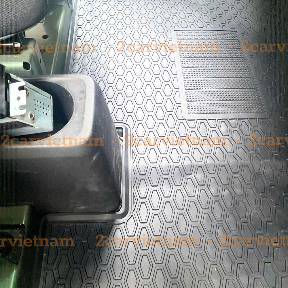 Thảm lót sàn cao su xe Vinfast EC VAN - Hàng đẹp, không mùi, không thấm nước, dễ vệ sinh