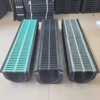 Cống thoát nước nhựa PP lắp ghép U200*20 : Nắp nhiều màu, tải trọng 1.5 tấn, thoát nước nhanh.