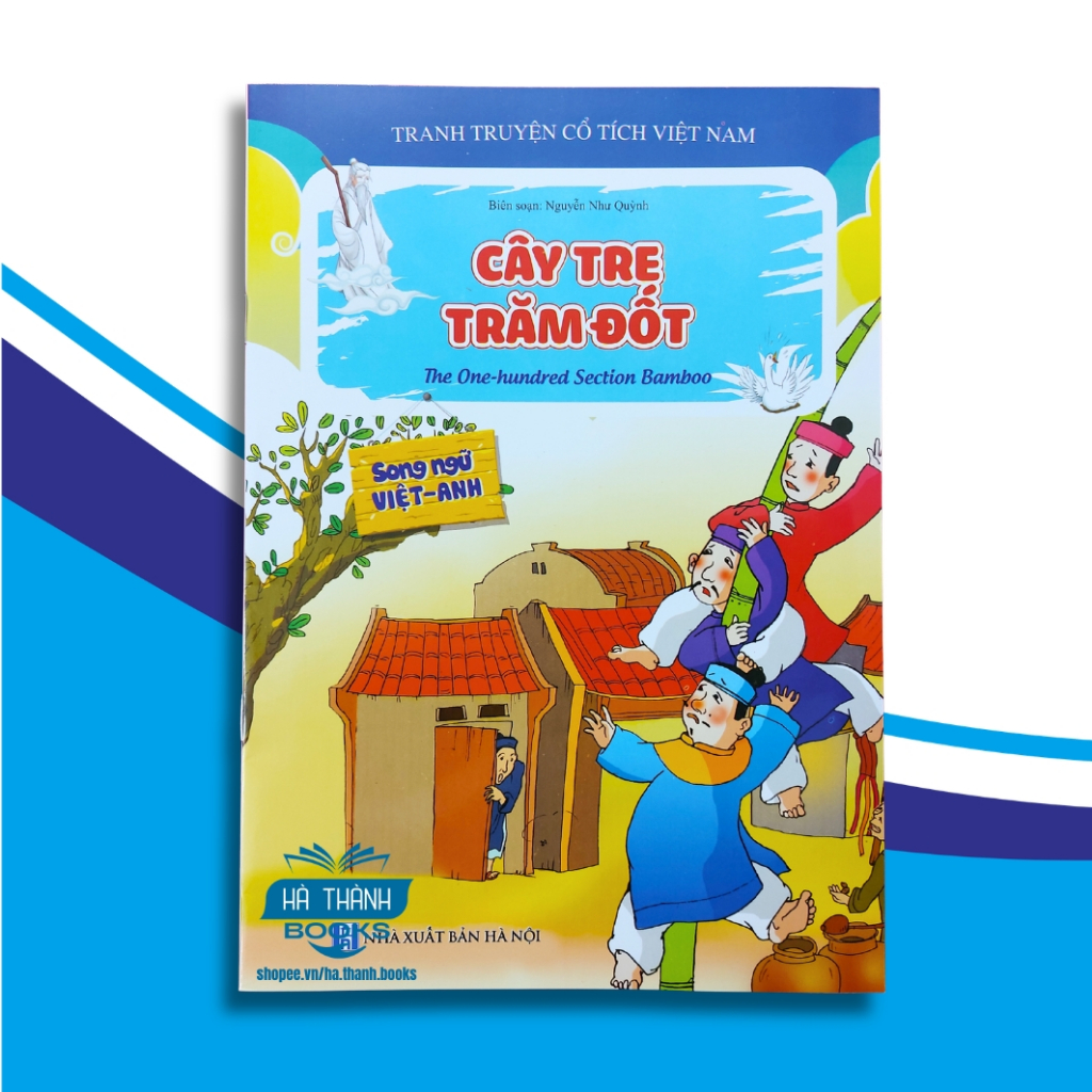Sách Truyện Tranh Cổ Tích Việt Nam - Tấm Cám, Cây Tre Trăm Đốt (Song Ngữ Việt - Anh)