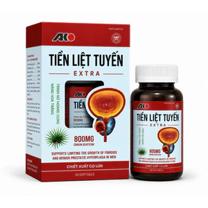 Viên Tiền Liệt Tuyến extra Tradiphar hạn chế sự phát triển u xơ, phì đại lành tính tuyến tiền liệt,ngừa bí tiểu,tiểu đêm