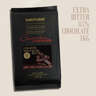 Socola Đen Couverture Belcholat Extra Bitter 85% Cacao rất đắng Extra dark Làm Bánh Ganache Bonbon