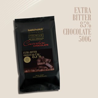 Socola Đen Couverture Belcholat Extra Bitter 85% Cacao rất đắng Extra dark Làm Bánh Ganache Bonbon