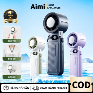 Quạt cầm tay băng lạnh có Sò lạnh quạt Turbo 199 tốc độ gió 8000mah có thể sạc lại không ồn làm mát