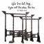 Giá treo bút lông luyện viết thư pháp, thư hoạ (12 đinh treo)