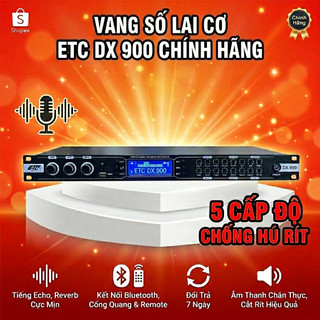 Vang cơ lai số ETC DX 900 Chính Hãng Chất Âm Hay, Effect Mượt,  Echo và Reverb bay bổng,Chống hú 5 Cấp Độ.
