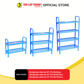 Kệ dép bàn chân lớn Tân Lập Thành Sản phẩm chất lượng, nhà nhà thịnh vượng, nhựa PP dày dặn gọn gàng