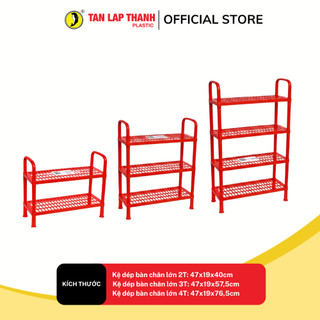 Kệ dép bàn chân lớn Tân Lập Thành Sản phẩm chất lượng, nhà nhà thịnh vượng, nhựa PP dày dặn gọn gàng