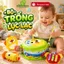 Đồ Chơi Bộ Trống Lục Lạc Xúc Xắc BỐ KHỦNG LONG 5 Món Cho Bé Đồ Chơi Cho Bé