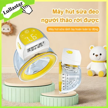Máy Hút Sữa Không Dây Rảnh Tay,Máy hút sữa điện đôi - Hút Mạnh, Thoải Mái, 4 Chế Độ, nhỏ gọn, hút êm và kiệt sữa
