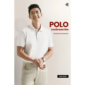 Áo Polo Nam Trơn Ngắn Tay Trơn Form Fitted - Routine 10S25POL024R2