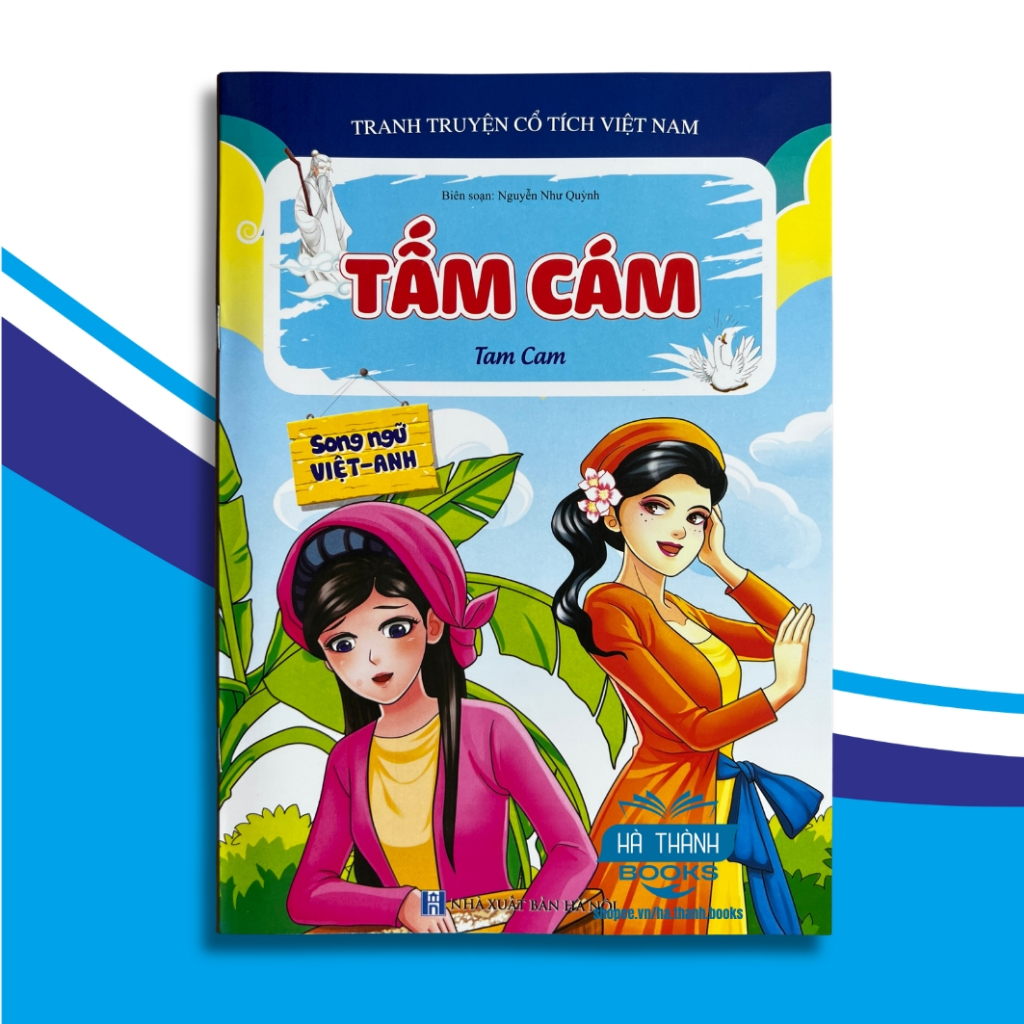 Sách Truyện Tranh Cổ Tích Việt Nam - Tấm Cám, Cây Tre Trăm Đốt (Song Ngữ Việt - Anh)