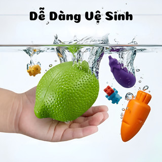 Đồ Chơi Công Viên Nước 3IN1 Cho Bé - Câu Cá, Nhà Bếp Rửa Chén Có Vòi Nước Tuần Hoàn, Cầu Trượt Nước
