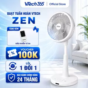 Quạt tuần hoàn VTech ZEN, Quạt Đối Lưu, Quạt lưu thông không khí Thông Minh, tiết kiệm điện