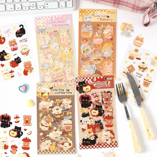 Little Stationery | Sticker PET Cute Animal Series