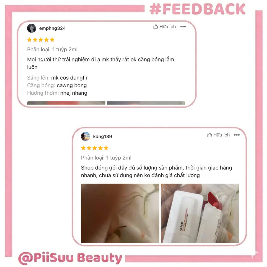 Sample Peel Da CNP Laboratory RX Rejuvenating Intensive Peel - Tái Tạo Bề Mặt, Cải Thiện Thâm Nám & Lỗ Chân Lông 2ml