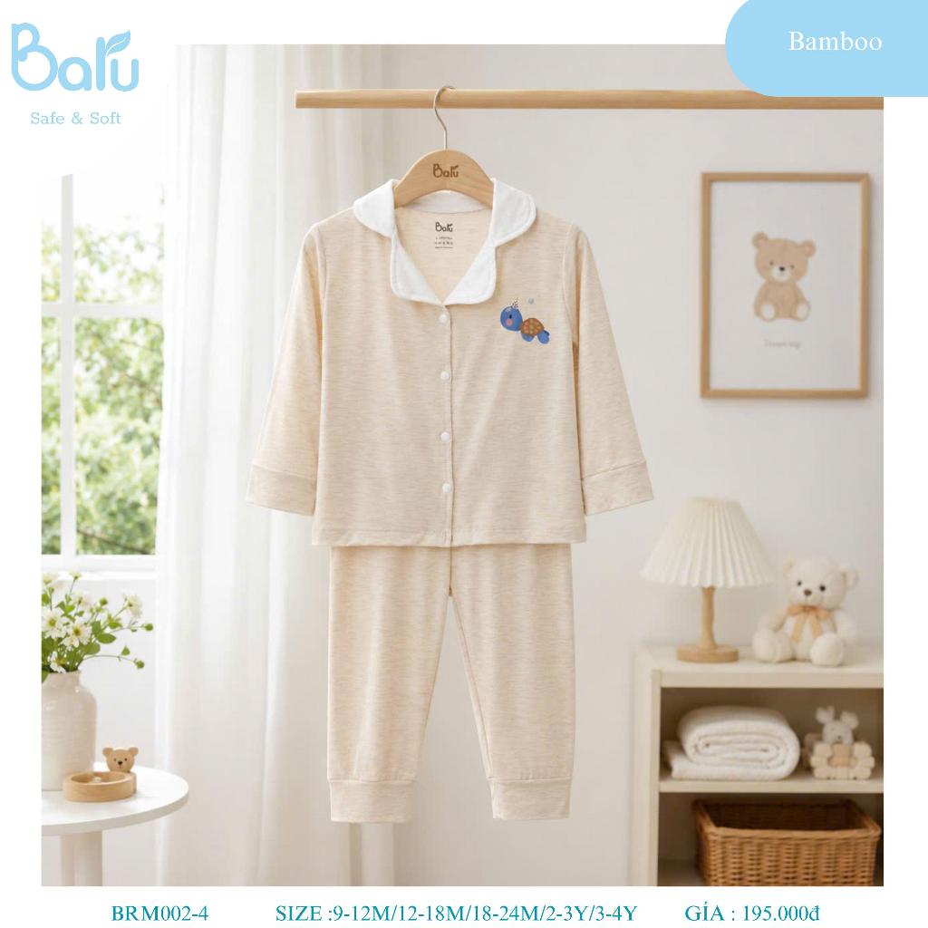 Bộ Pijama dài tay quần dài- BRM002-4