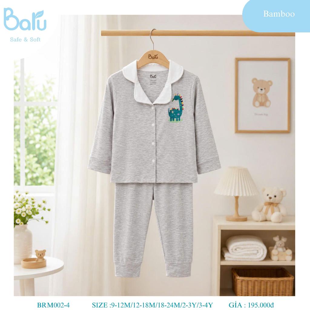 Bộ Pijama dài tay quần dài- BRM002-4
