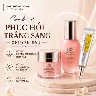 Combo Phục Hồi Kem Đêm + Serum Ruee Ver 2 + Retinol Mary&May CB0366 - Dưỡng Trắng, Phục Hồi, Làm Đều Màu Da