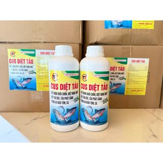 Diệt tảo, cắt rong C.us chai 1 lít 2lít 5lít  dùng cho 10.000m3 nước